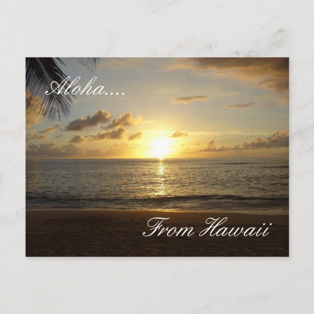 Hawaii Beach 3, Aloha...... från Hawaii Vykort (Framsida)