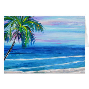 Hawaii Beach Day Hälsningskort