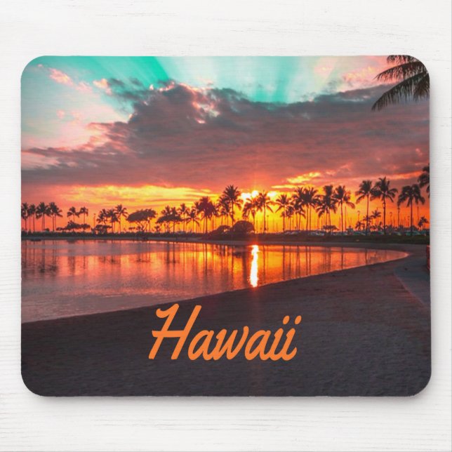 Hawaii Beach Hawaiian Islands Musmatta (Framsidan)