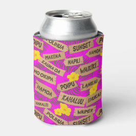 Hawaii Beach Party Can Cooler