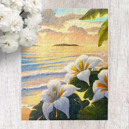 Hawaii Beach Scenery Jigszle Puzzle Pussel