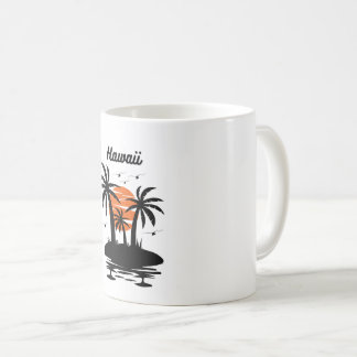 Hawaii Beach Sunset Coffee Mugg