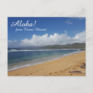 Hawaii Beach-vykort Vykort