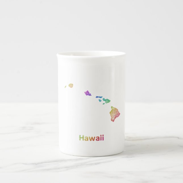 Hawaii Benporslin Mugg (Framsidan)