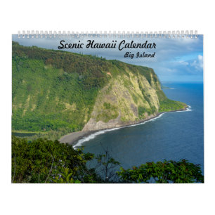 Hawaii Big Island Calendar Kalender