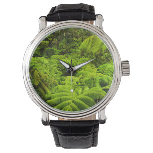 Hawaii, Big Island, Frodig tropisk grönska i Armbandsur