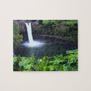 Hawaii, Big Island, Hilo, Rainbow Falls, Frodigt Pussel