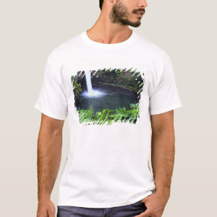 Hawaii, Big Island, Hilo, Rainbow Falls, Frodigt T Shirt