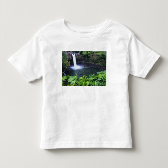 Hawaii, Big Island, Hilo, Rainbow Falls, Frodigt Tröja (Framsida)