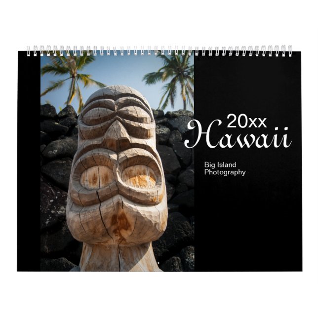 Hawaii Big Island Scenia Travel Photography 2023 Kalender (Omslag)