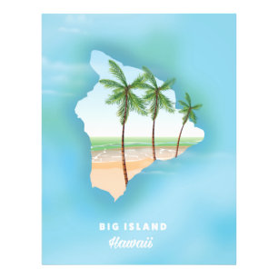 Hawaii Big ö Fototryck