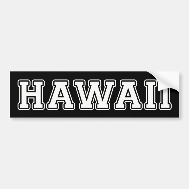 Hawaii Bildekal (Framsidan)