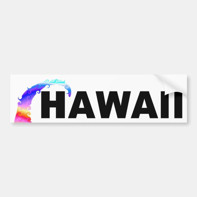 Hawaii Bildekal (Framsidan)