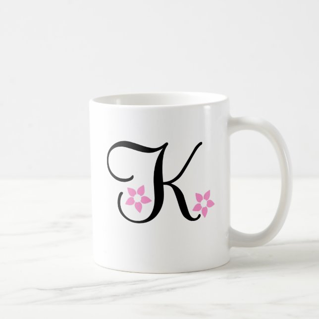 Hawaii blommamugg "K ", Kaffemugg (Höger)