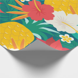 Hawaii Blommigt jul Presentpapper