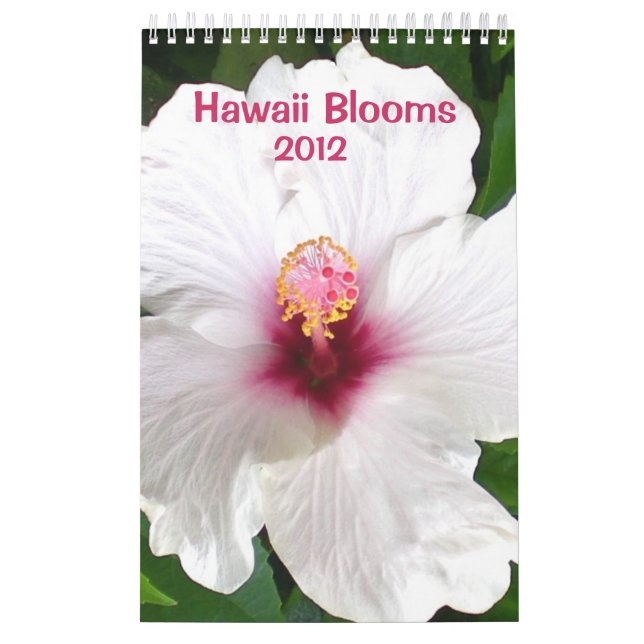 Hawaii Bloom Kalender (Omslag)