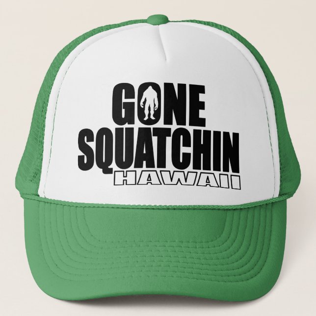 HAWAII borta Squatchin - original- Bobo Keps (Framsida)