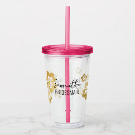 Hawaii Bröllop Bridesmaid Personlig Take Away Mugg