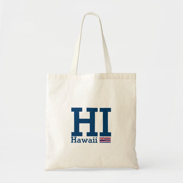 Hawaii Budget Tote Tygkasse (Framsidan)