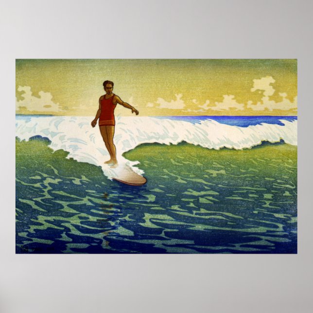 Hawaii - Charles William Bartlett - 1918 Poster (Framsidan)
