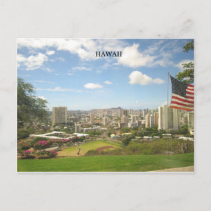 Hawaii Cityscape Vykort