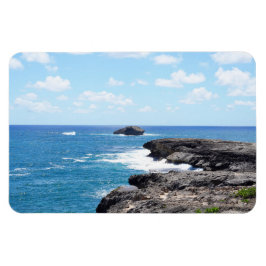Hawaii Coastal View Photo Magnet