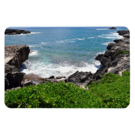 Hawaii Coastal View Photo Magnet