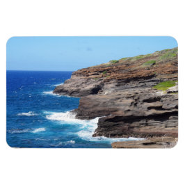 Hawaii Coastal View Photo Magnet