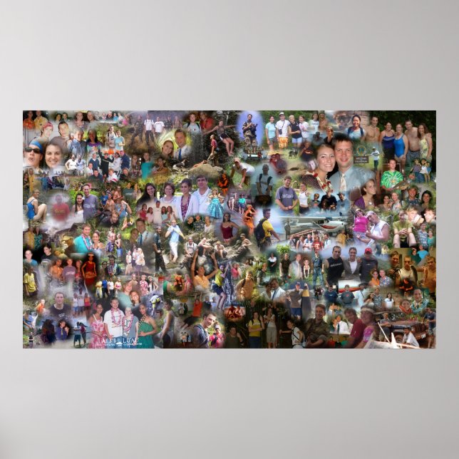 Hawaii collage poster (Framsidan)