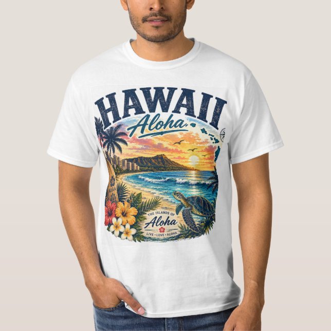 Hawaii Convict tangs T Shirt (Framsida)