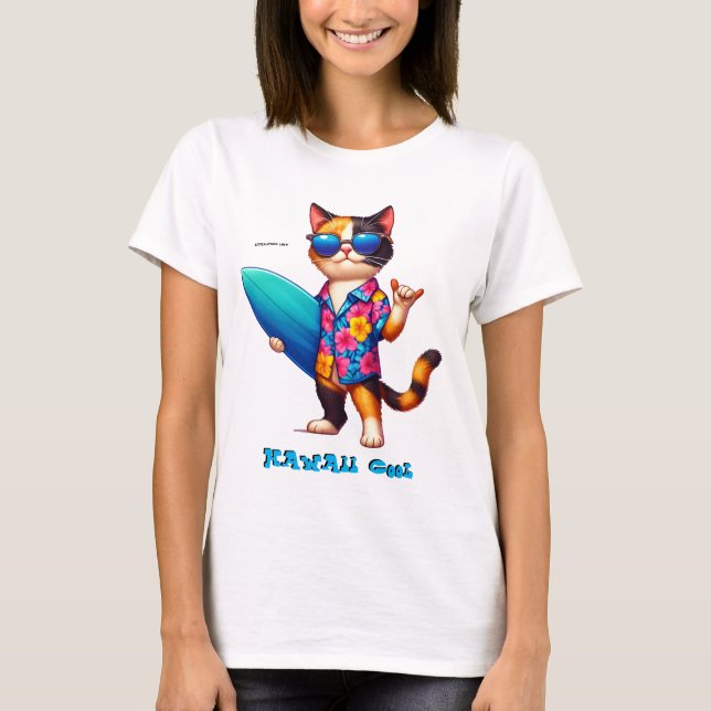 Hawaii Coola - Coolans kolaste T Shirt (Framsida)