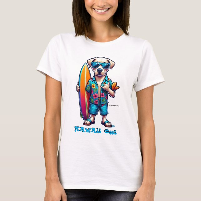 Hawaii Coola - Coolans kolaste T Shirt (Framsida)