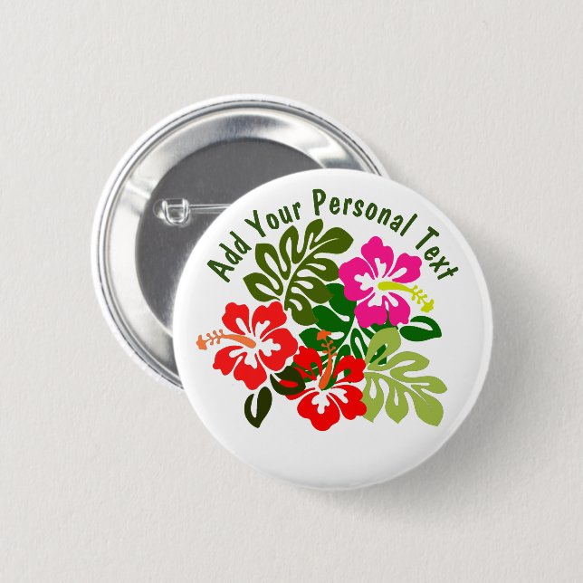 Hawaii Day Knapp (Framsida & baksida)