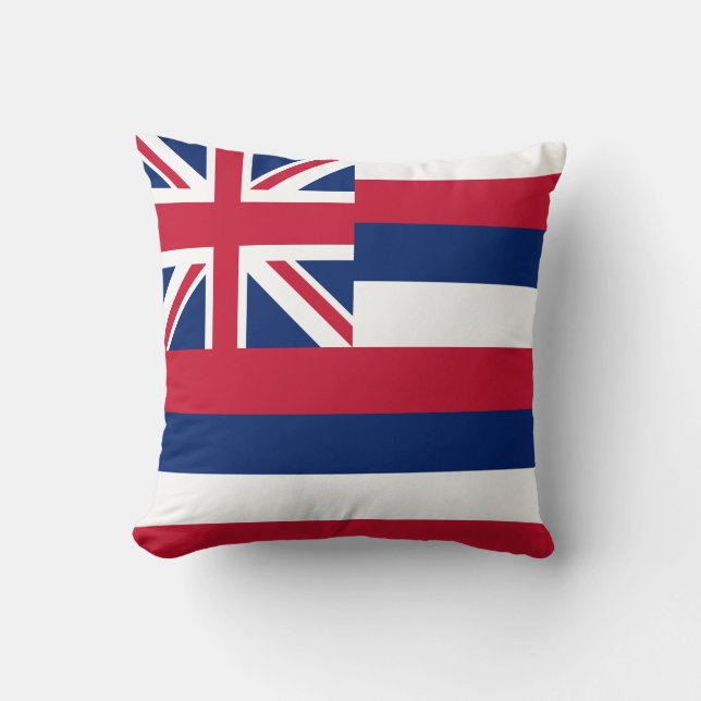 Hawaii delstatlig flagga kudde (Framsida)