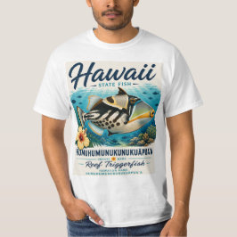 Hawaii delstatsfisk t shirt