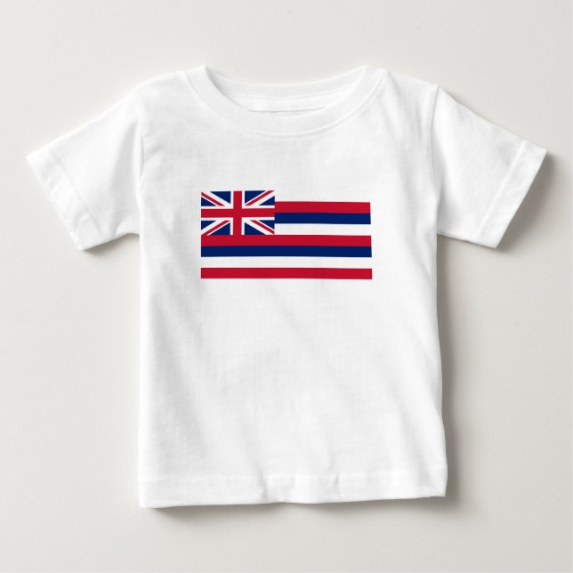 Hawaii delstatsflagga t shirt (Framsida)