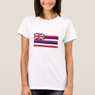 Hawaii delstatsflagga t shirt