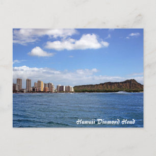Hawaii Diamond Head Vykort
