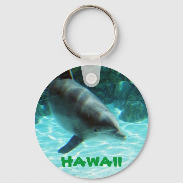 Hawaii Dolphin Nyckelring (Framsida)