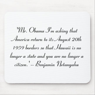 Hawaii ej längre ett statligt musmatta