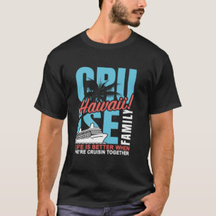 Hawaii familjekryssning Matchande klänning Söt haw T Shirt