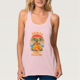 Hawaii Family Vacation Linne Med Racerback