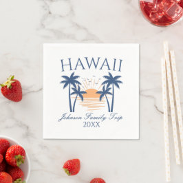 Hawaii Family Vacation Resa Pappersservett