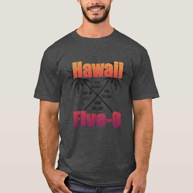 Hawaii Fem0 T Shirt (Framsida)