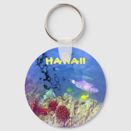 Hawaii Fish Keychain Nyckelring