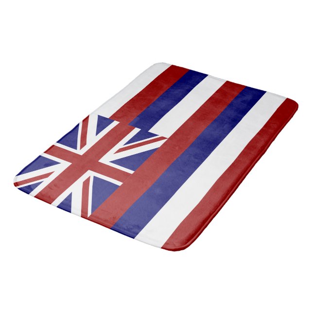 Hawaii flagga badrumsmatta (Vinklad)