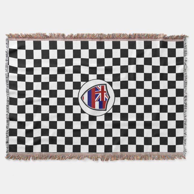 Hawaii flagga filt (Framsidan)