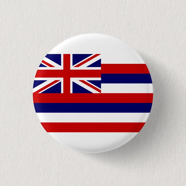 Hawaii Flagga, Flagga av Hawaii Knapp (Framsida)