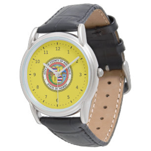 Hawaii Flagga för staden Honolulu Armbandsur