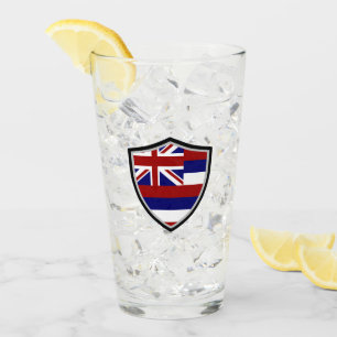 Hawaii flagga glaskopp